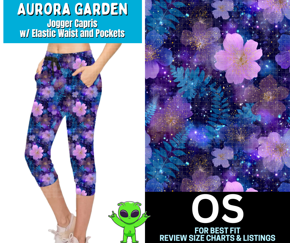 Aurora Garden Jogger Capri