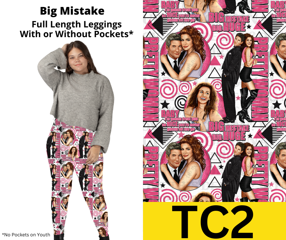 Big Mistake Full Length Leggings w/ Pockets