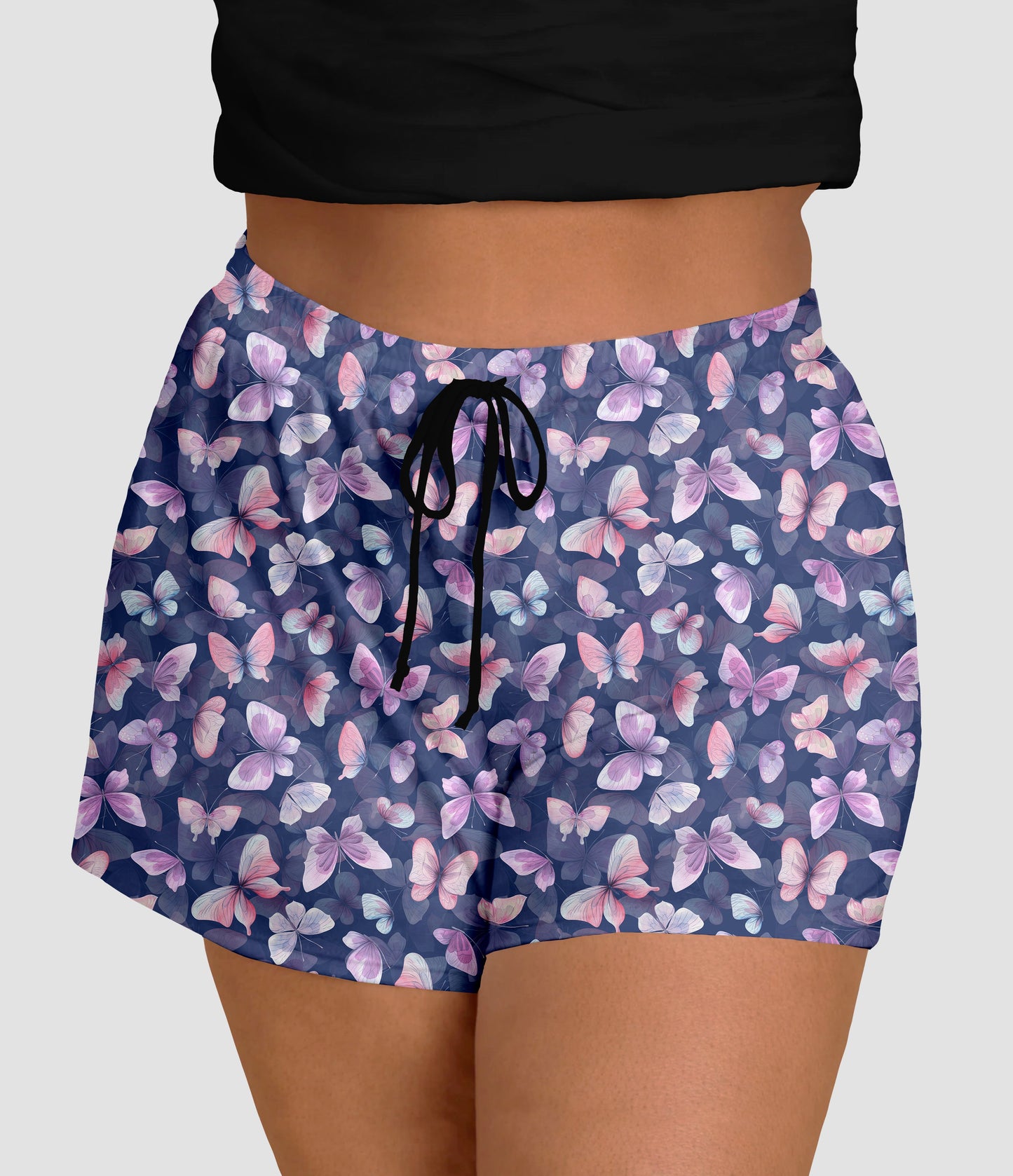 RTS - Butterfly Whisper Jogger Shorts with Pockets