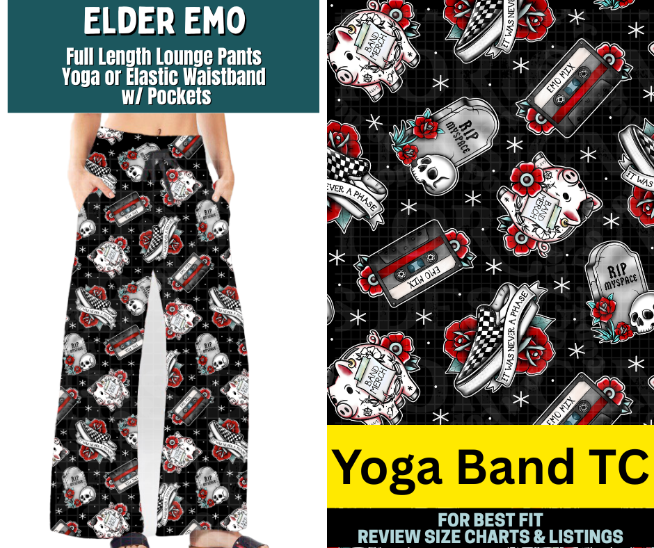Elder Emo Full Length Lounge Pants