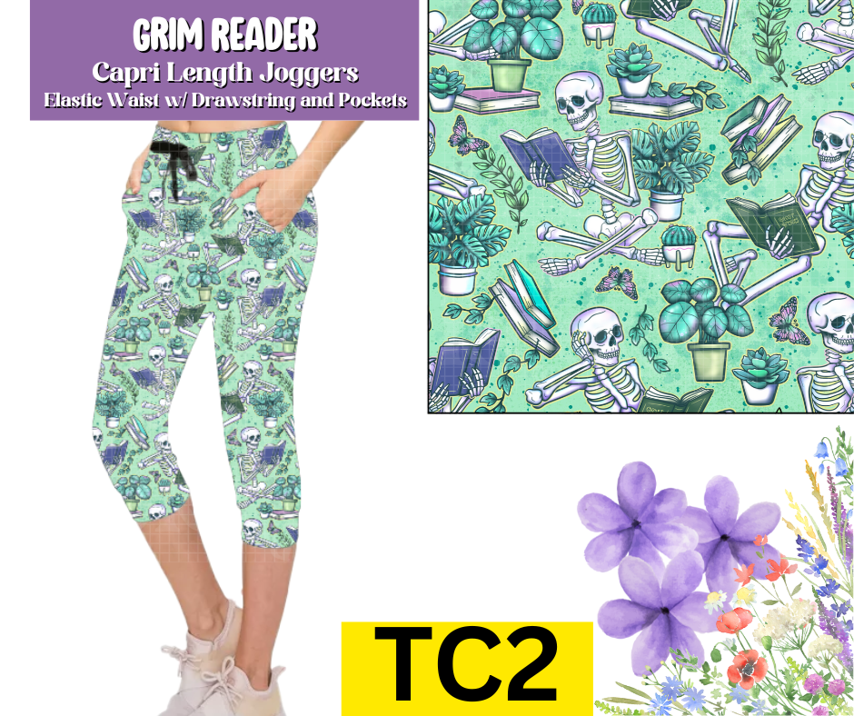 Grim Reader Jogger Capri