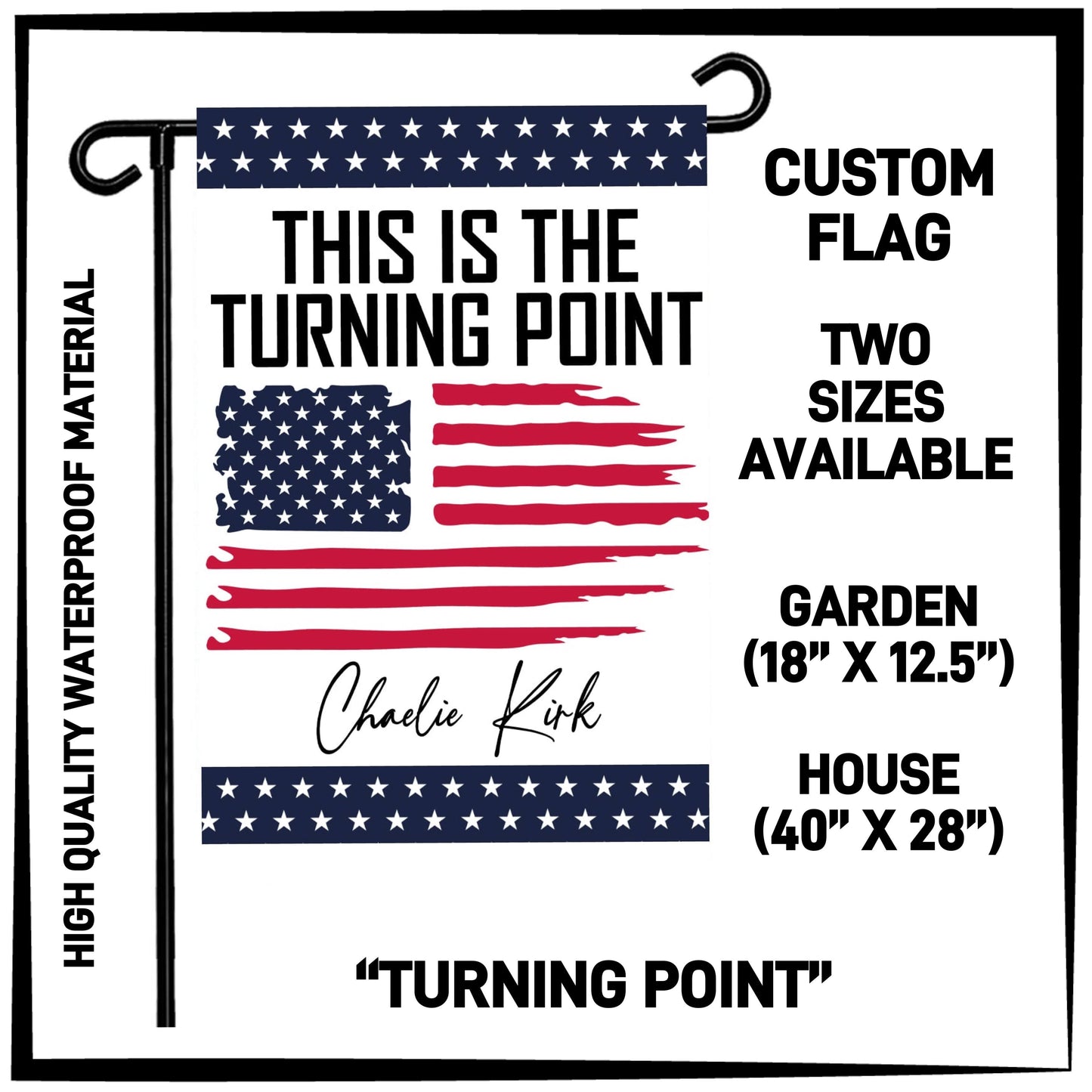RTS - Turning Point Garden/House Flag