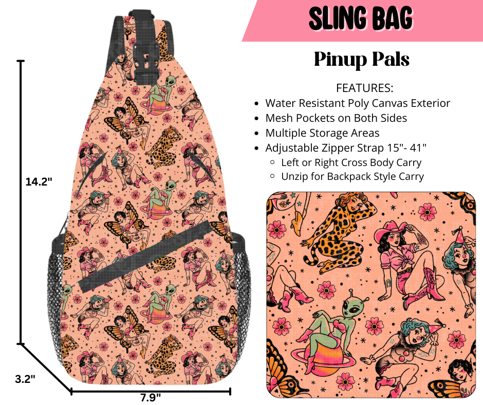 Pinup Pals Sling Bag