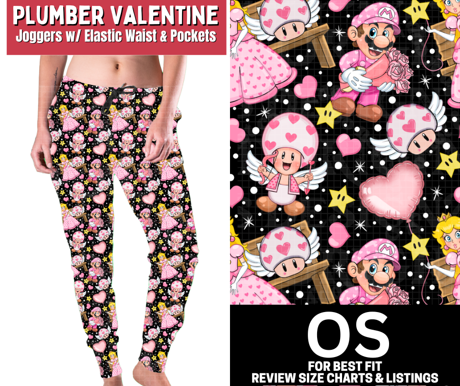 Plumber Valentine Joggers