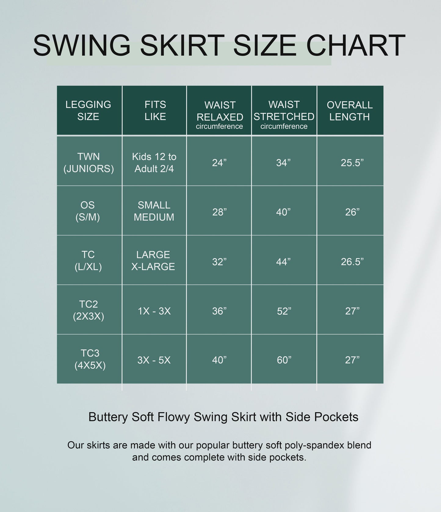 RTS - Gray Plaid Swing Skirt w/ Pockets