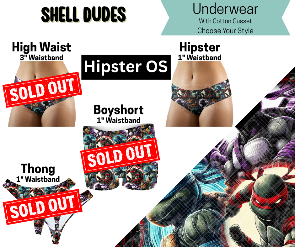 Shell Dudes Hipster Underwear
