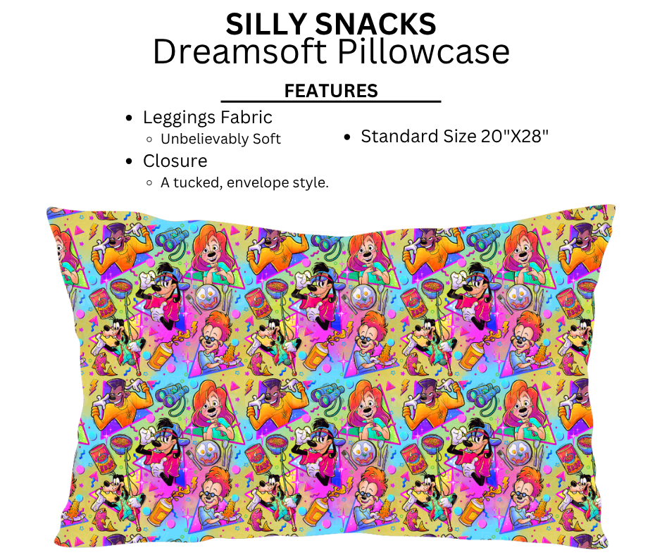 Silly Snacks Dreamsoft Pillowcases
