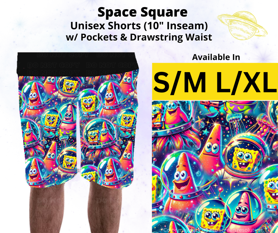 Space Square Unisex Shorts