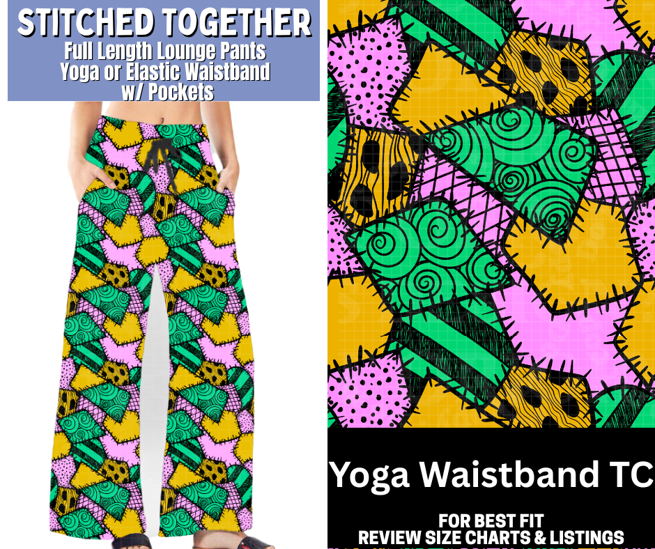 Stitched Together Full Length Lounge Pants