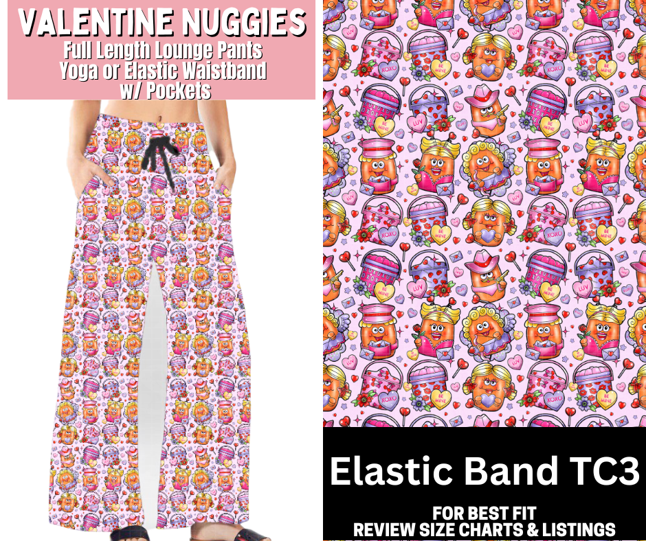 Valentine Nuggies Full Length Lounge Pants