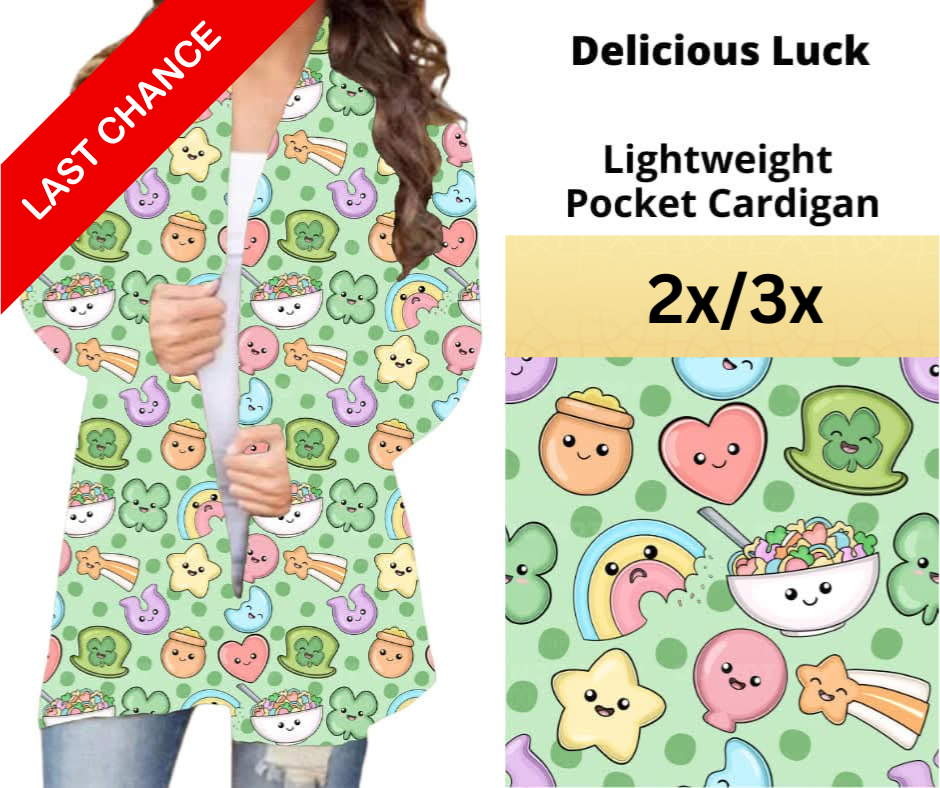 Delicious Luck Pocket Cardigan