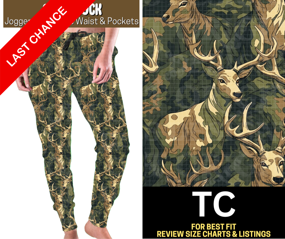 Camo Buck Joggers