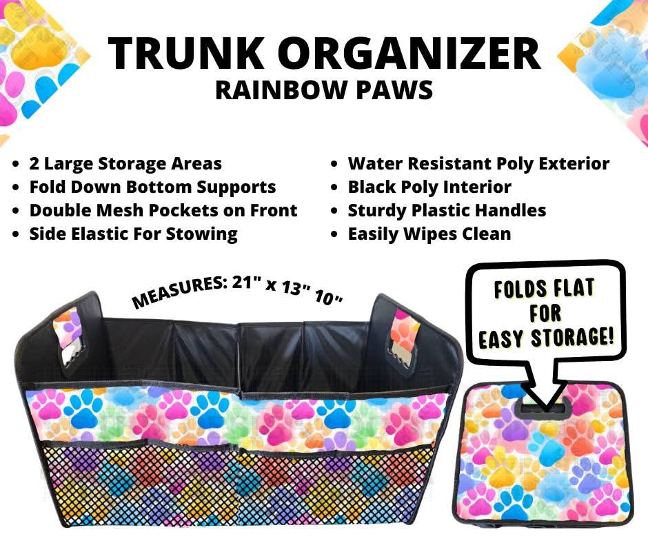 Rainbow Paws Trunk Organizer