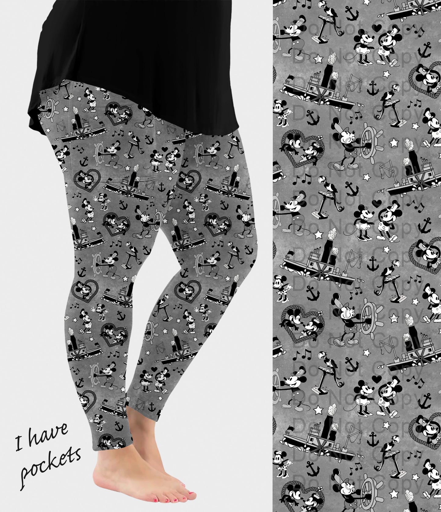 RTS - Steamboat Leggings w/ Pockets