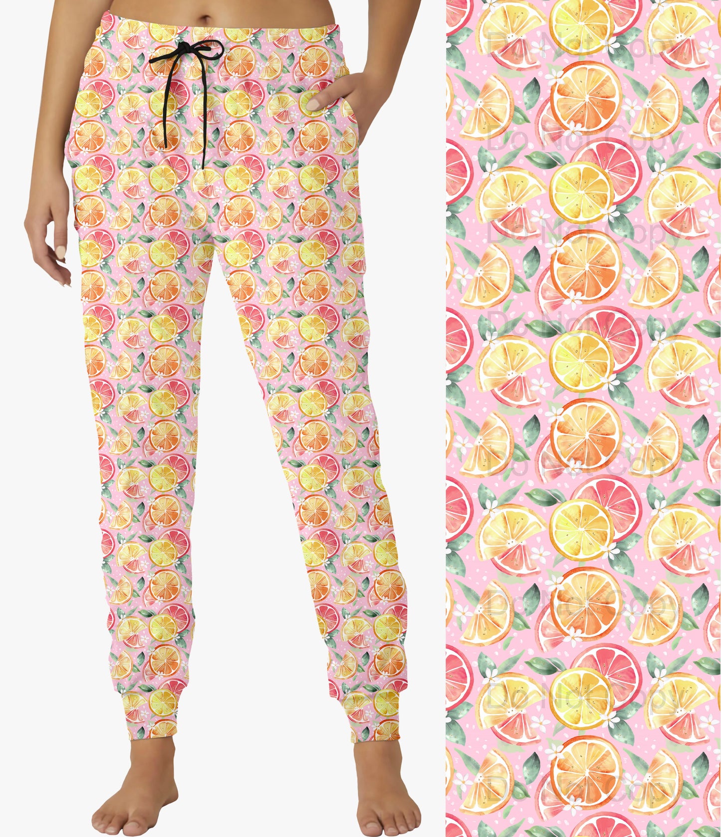 RTS - Summer Citrus Joggers