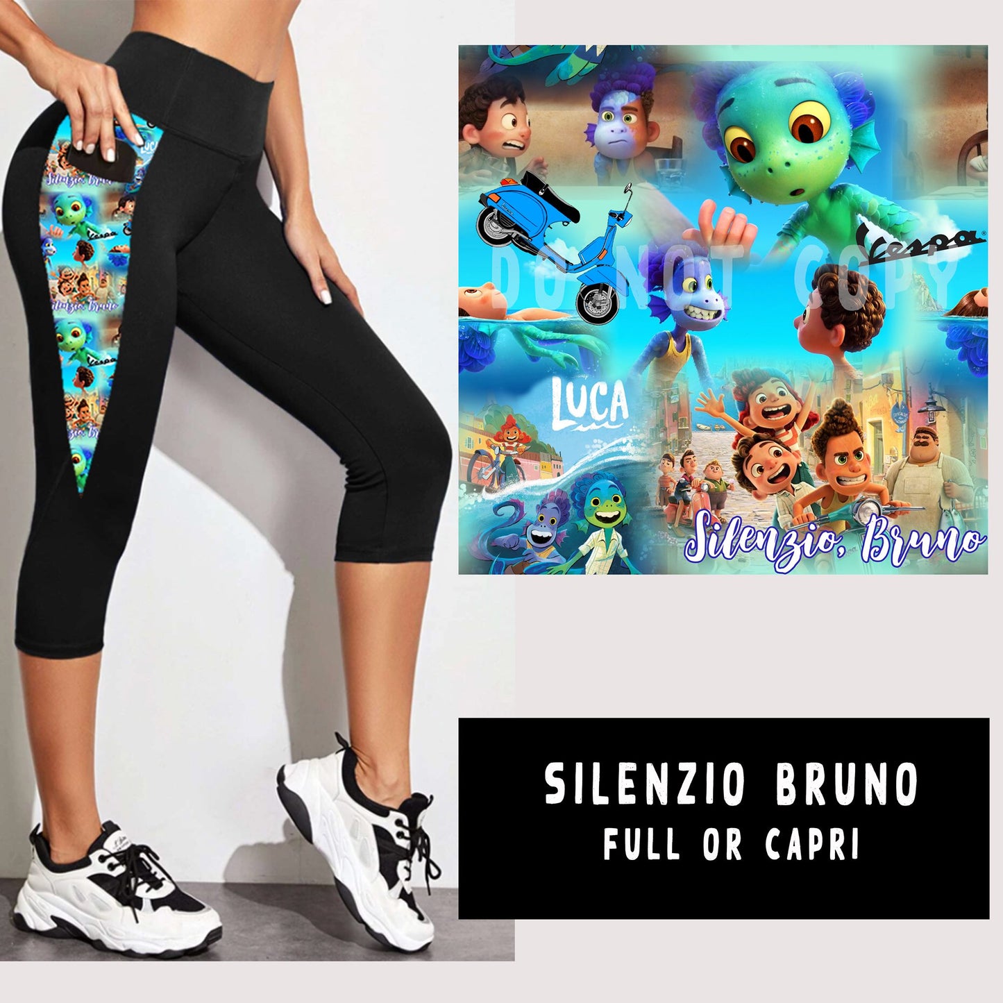 OUTFIT RUN 5-SILENZIO BRUNO LEGGINGS/CAPRI/JOGGERS