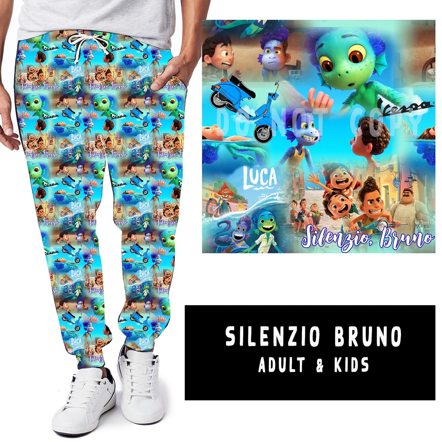 OUTFIT RUN 5-SILENZIO BRUNO LEGGINGS/CAPRI/JOGGERS
