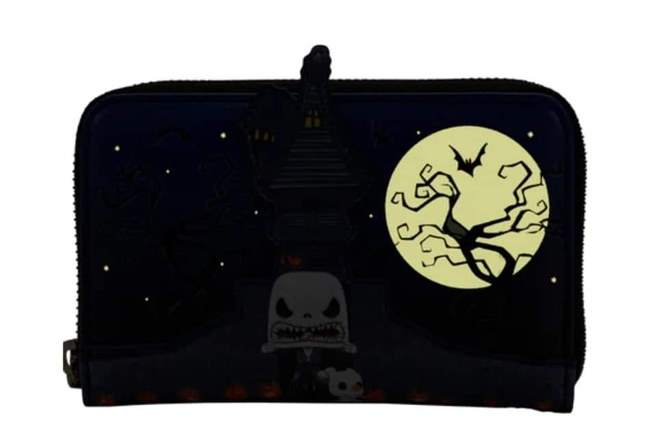 Loungefly Jack Skelleington Funko Pop Glow in the Dark Wallet