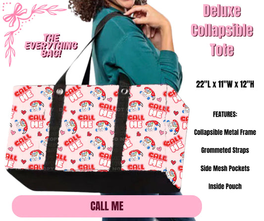 Call Me Collapsible Tote