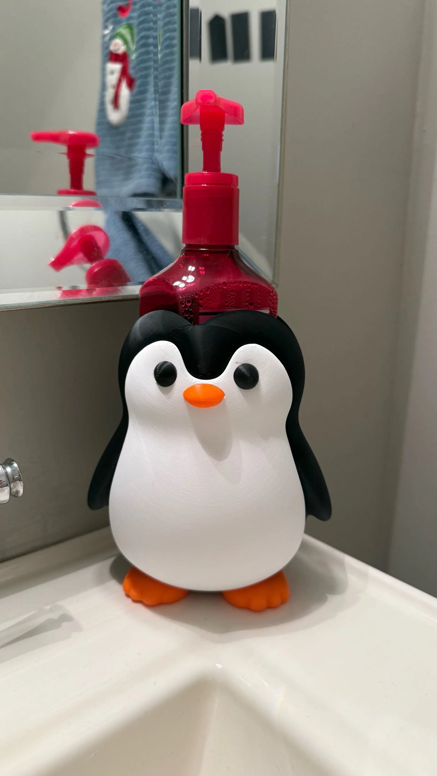 PENGUIN SOAP HOLDER- 3D PRINTED