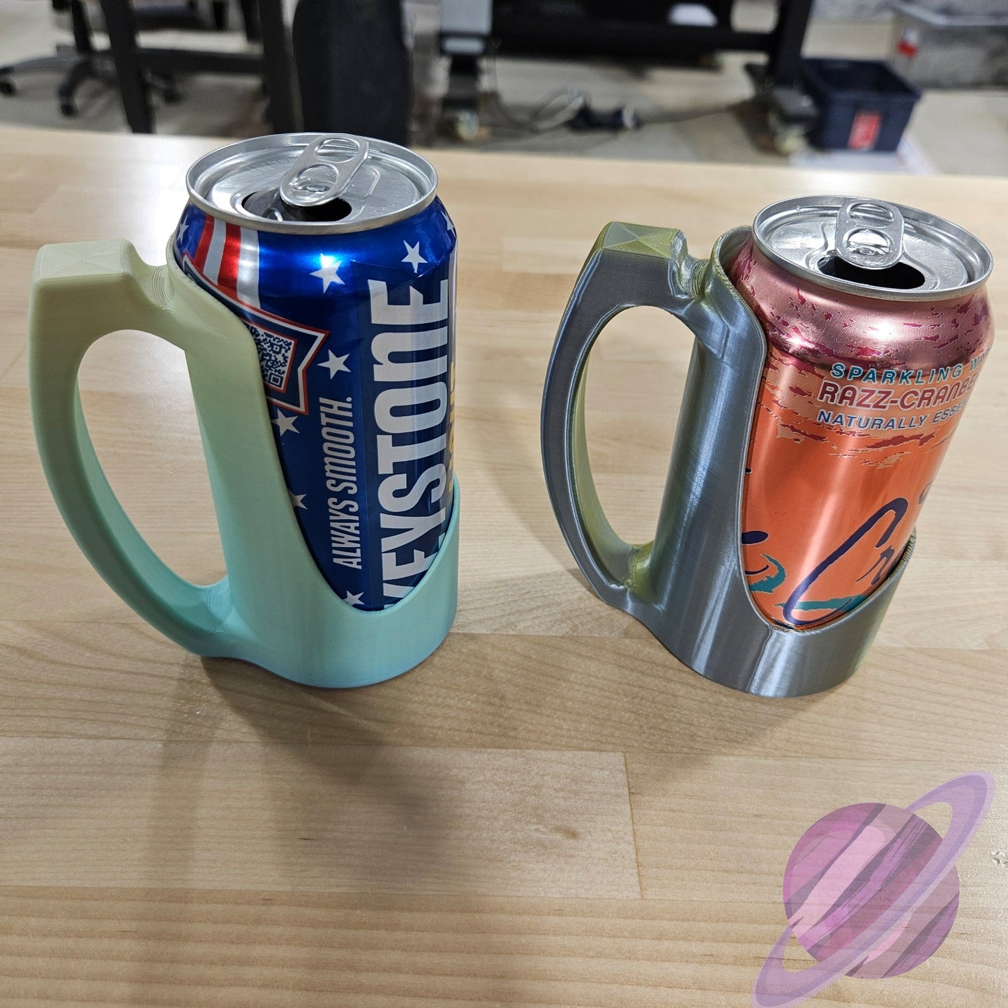 3D PRINTED 12 OZ SODA CAN CUP HOLDER WITH HANDLE