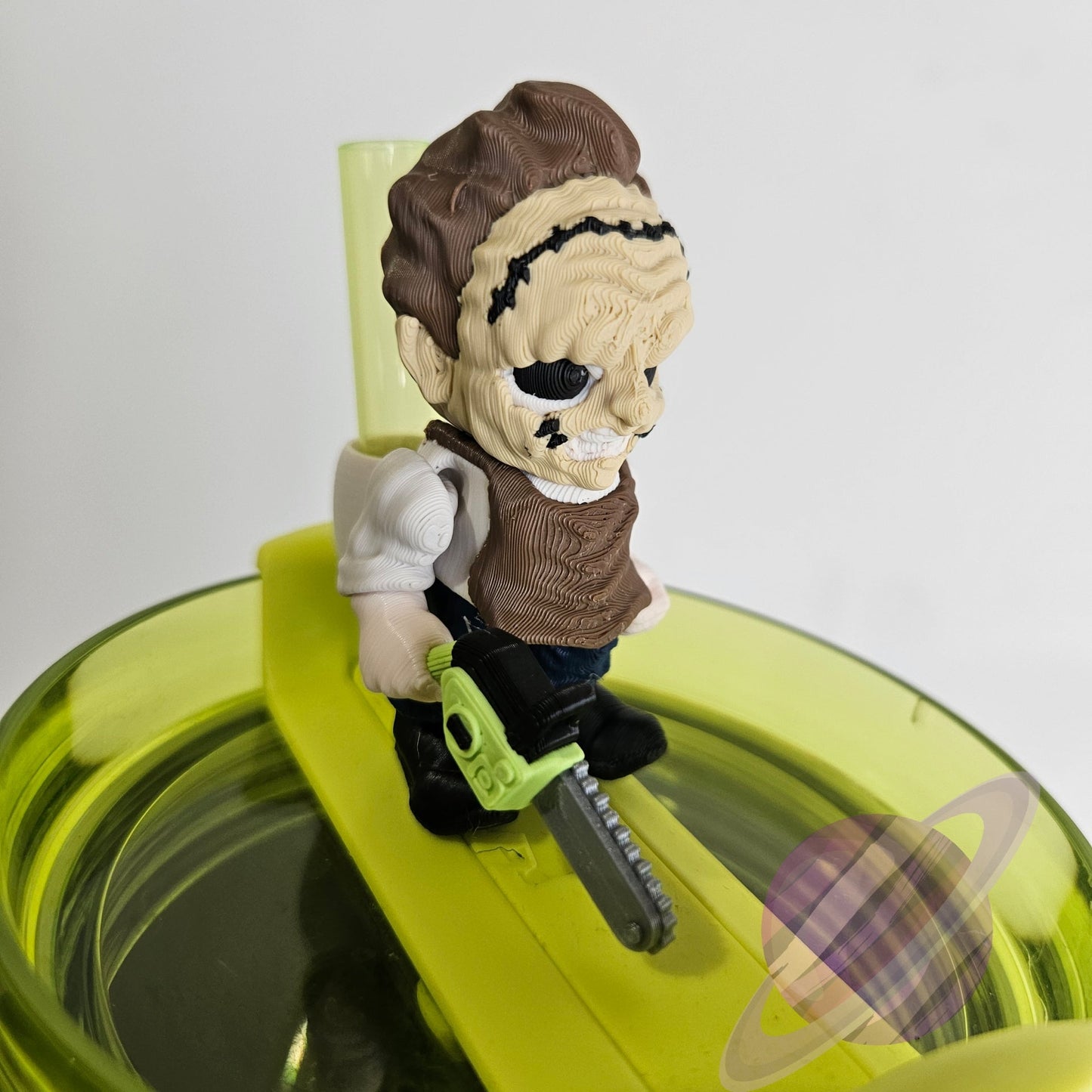 CHAINSAW GUY-3D PRINTED STRAW BUDDY