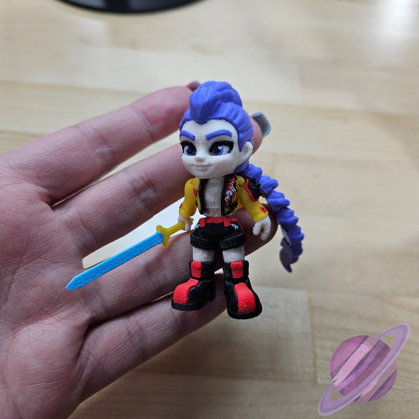 HUNTER GIRL-3D PRINTED STRAW BUDDY