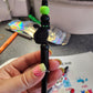 Black Cat Silicone Beaded Pen or Keychain