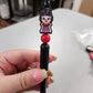 Vacuum Witch Silicone Beaded Pen or Keychain