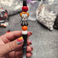 Dancing Clown Silicone Beaded Pen or Keychain