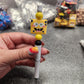 Sponge Silicone Beaded Pen or Keychain