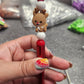 Reindeer Silicone Beaded Pen or Keychain