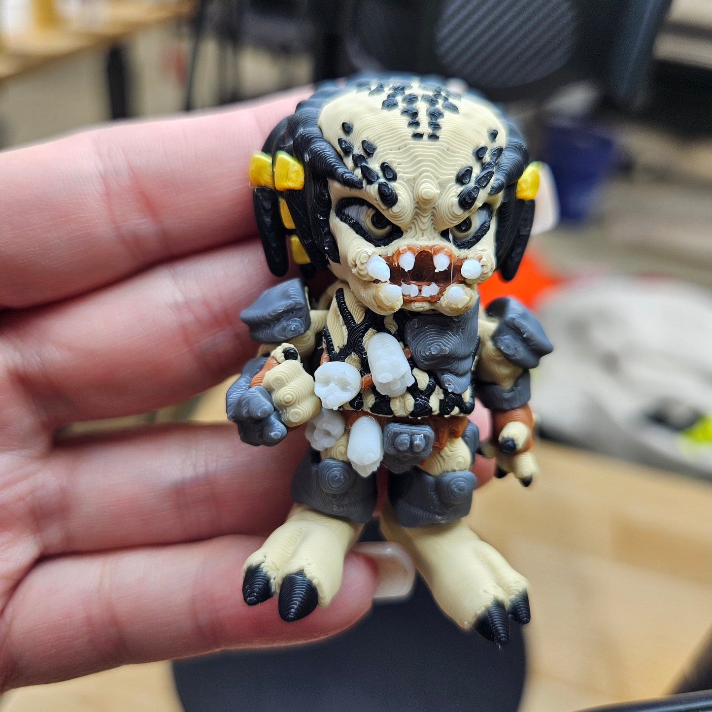 CHAINSAW GUY-3D PRINTED STRAW BUDDY