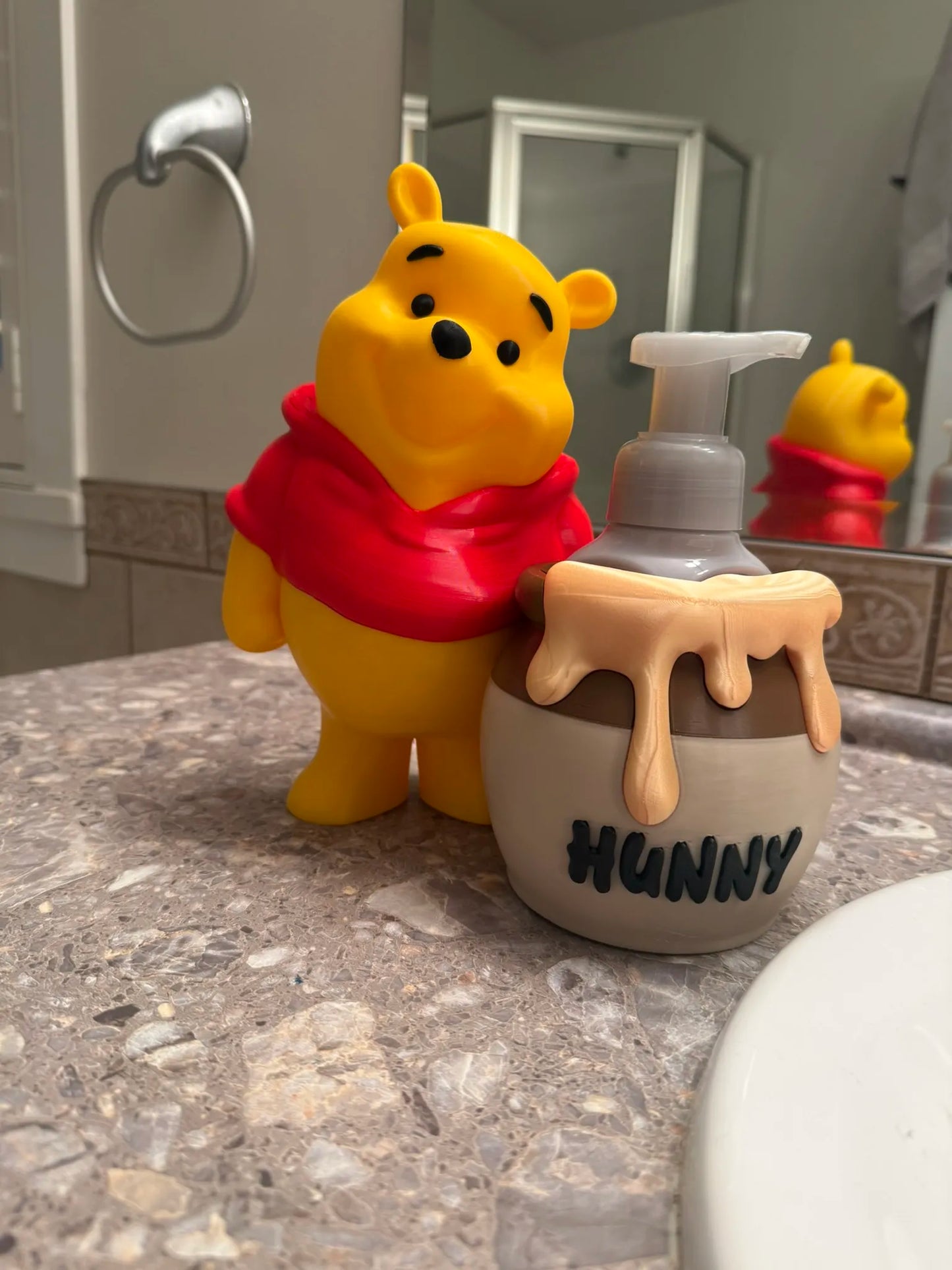 HONEY BEAR SOAP HOLDER- 3D PRINTED