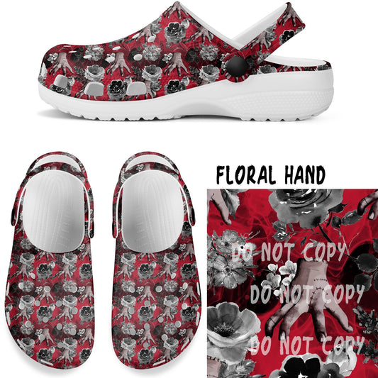 CLOG 2 RUN-FLORAL HAND