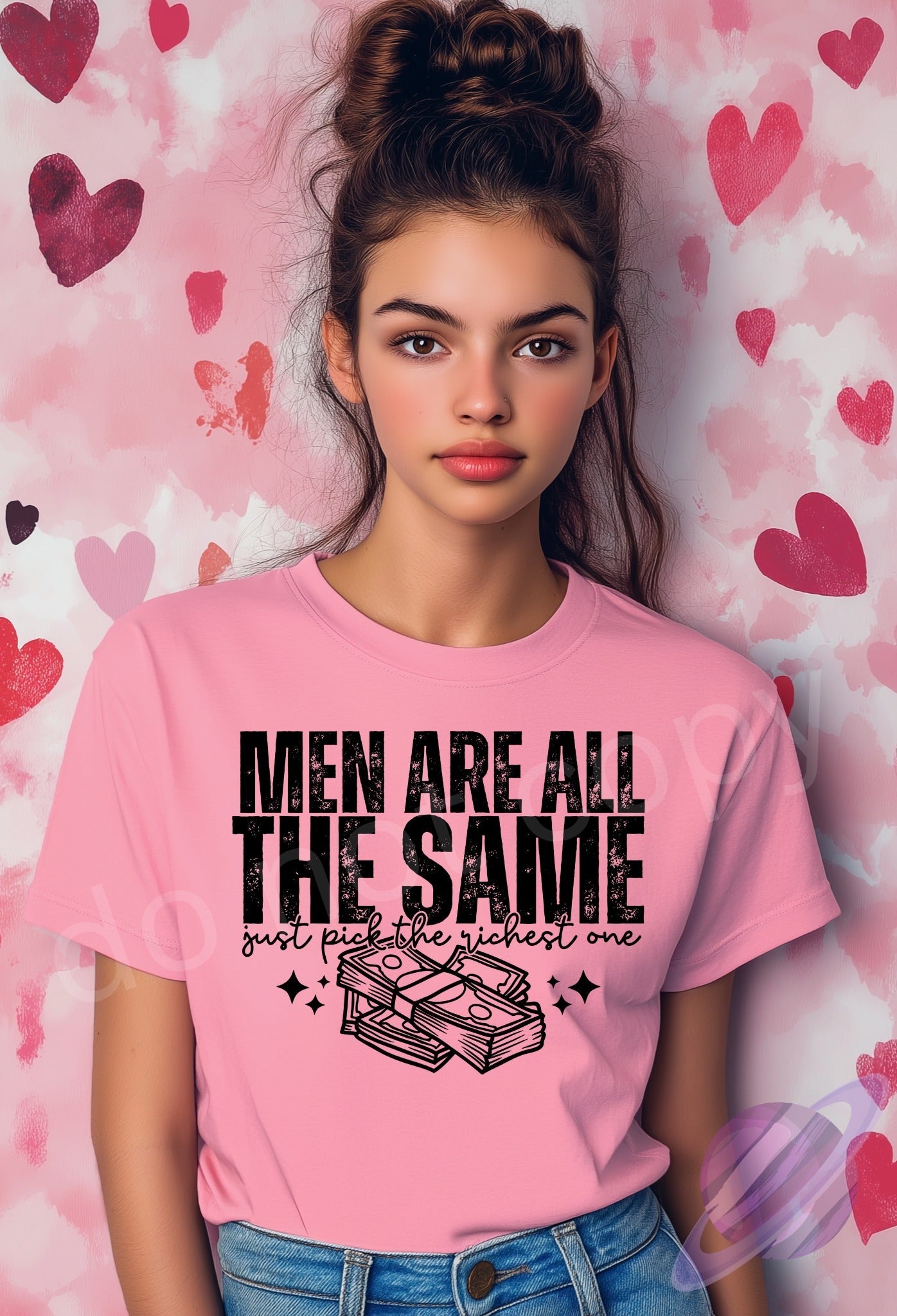 MEN ARE ALL THE SAME JUST PICK THE RICHEST ONE TEE