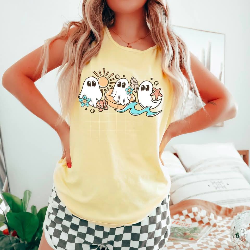 GHOSTY BEACH PASTEL TANK