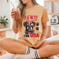 PAWTY IN USA TEE