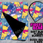 FIREFLY BEAR- SOFT BLACK THROW BLANKET
