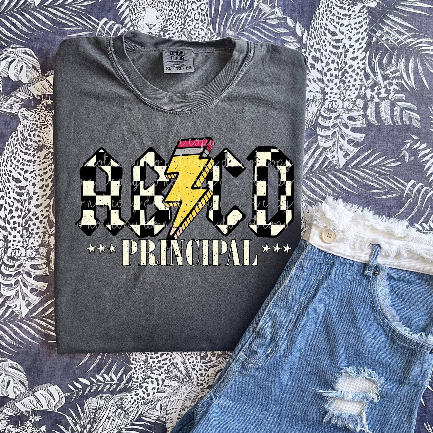 AABCD CHECKERED TEE COLLECTION - LEAVE A NOTE WITH YOUR OPTION
