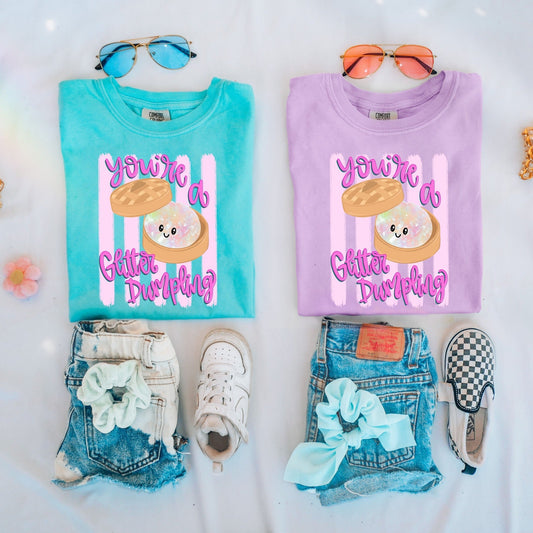 GLITTER DUMPLING TEE