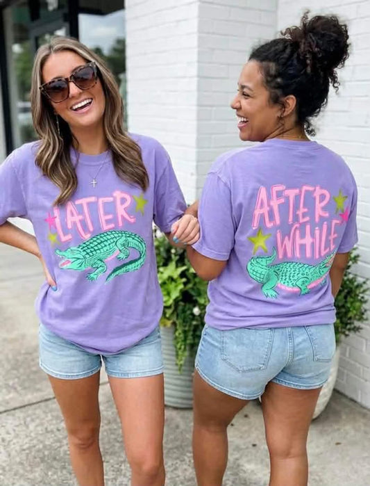 LATER GATOR 1 DOUBLE SIDED TEE