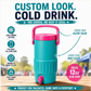 3D PRINTED CUSTOM SIDE LINE 12 OUNCE SKINNY CAN HOLDERS