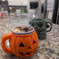 JACK-O-LANTERN ICE CREAM PINT HOLDER- 3D PRINTED