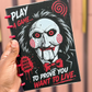 HORROR- 3D PRINTED REFILLABLE NOTEBOOK