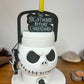 PUMPKIN SKELE -3D PRINTED 12 OZ CAN HOLDER