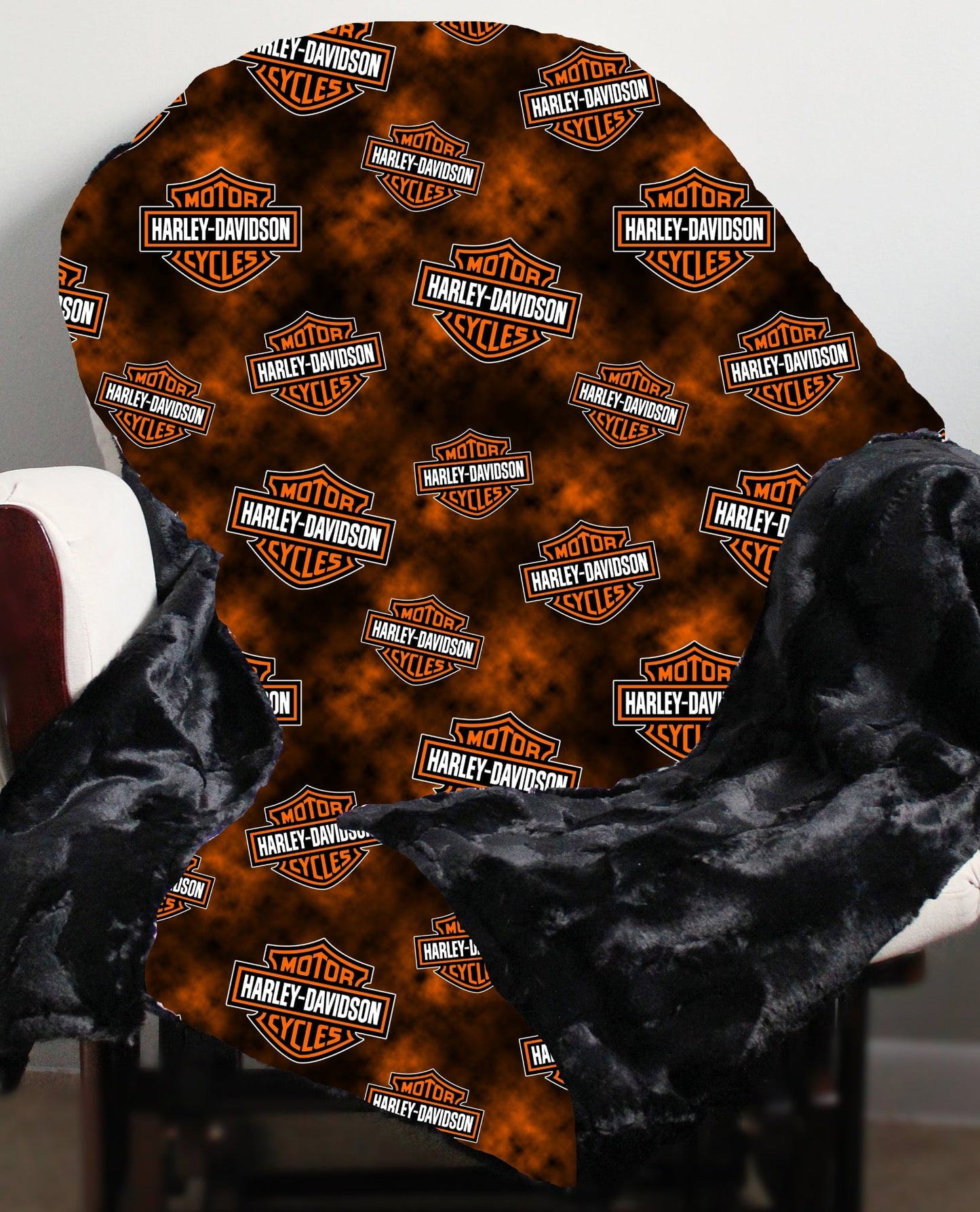 Limited RTS - Motor Bikes Minky Blanket - ETA: 5 weeks