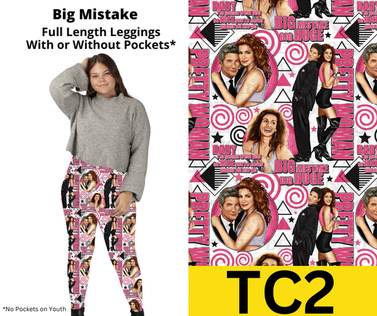 Big Mistake Full Length Leggings w/ Pockets