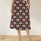 RTS - Blushing Blooms Swing Skirt with Pockets