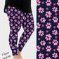 RTS - Brushstroke Paws Leggings w/ Pockets